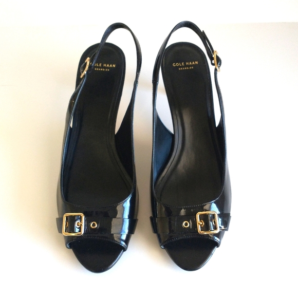 COLE HAAN Wilma Slingback Pump Heels - Picture 3 of 13